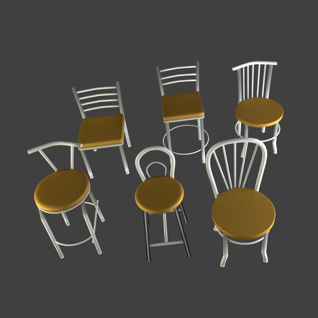 Six different easy chairs preview image 1